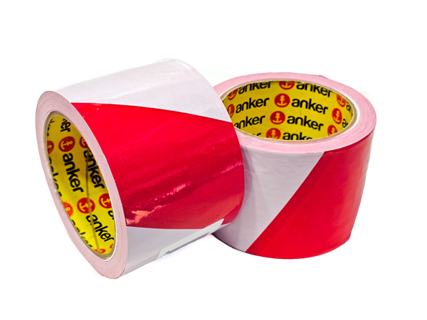 ΤΑΙΝΙΑ ΣΗΜΑΝΣΗΣ ANKER 7cmX100m ΛΕΥΚΟ-ΚΟΚΚΙΝΟ