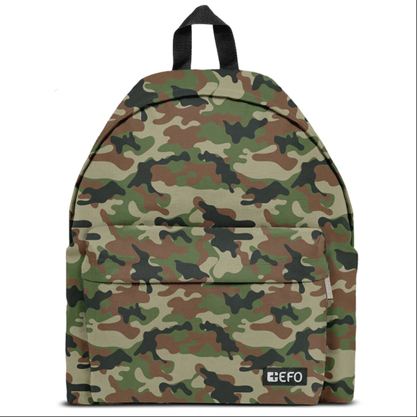 ΣΑΚΙΔΙΟ ΠΛΑΤΗΣ EFO 40x31x18cm 1 ΘΗΚΕΣ ΣΧΕΔΙΟ SINGLE CAMOUFLAGE 303112