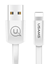 ΚΑΛΩΔΙΟ IPHONE USAMS καλώδιο USB σε Lightning US-SJ199, 2A, 1.2m, λευκό