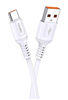 ΚΑΛΩΔΙΟ USB TO C KAKUSIGA καλώδιο USB-C σε USB KSC-805, 3A, 480Mbps, 1m, λευκό