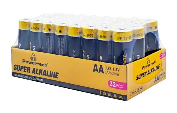 ΜΠΑΤΑΡΙΕΣ POWERTECH 24ΤΕΜ ΑΑ PT-1401 1,5V SUPER ALKALINE LR03