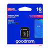 MNHMH MICRO SD GOODRAM microSDXC SECURE DIGITAL + ADAPTER SD 16GB class10 UI