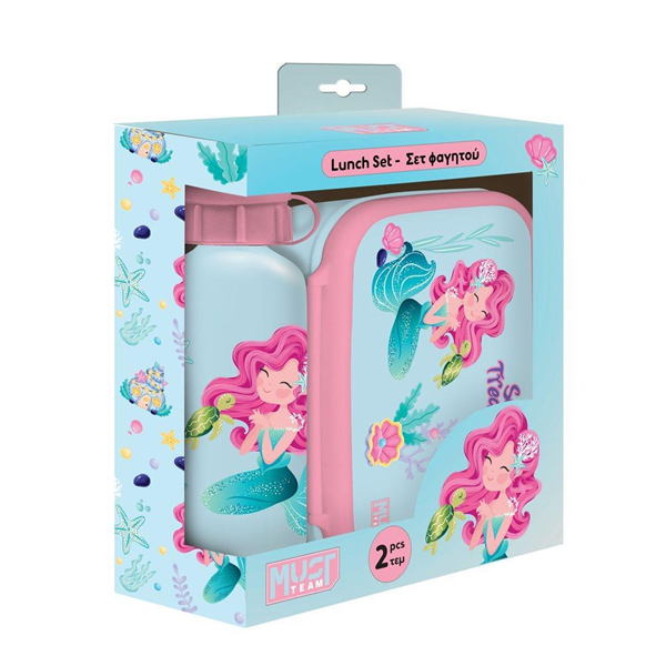 ΣΕΤ ΦΑΓΗΤΟΥ Must Team I Love Ballet ΜΕ ΦΑΓΗΤΟΔΟΧΕΙΟ 800 ML - ΑΛΟΥΜΙΝΙΟY 500 ML 000586456