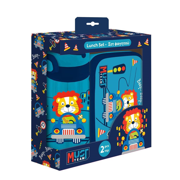 ΣΕΤ ΦΑΓΗΤΟΥ Must HAPPY TRIP ΜΕ ΦΑΓΗΤΟΔΟΧΕΙΟ 800 ML - PP 500 ML 000586465