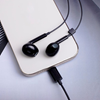 AΚΟΥΣΤΙΚΑ Maxlife wired earphones MXEP-04 USB-C Black