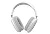 ΑΚΟΥΣΤΙΚΑ ΚΕΦΑΛΗΣ PLATINET WIRELESS WITH MIC BLUETOOTH SLIM STYLE SILVER-WHITE [46099]