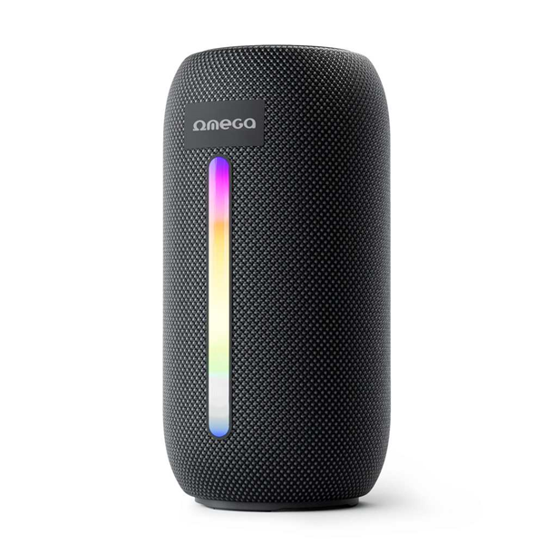 ΗΧΕΙΑ BLUETOOTH ΦΟΡΗΤΟ OMEGA BLUETOOTH V5.1 10W RMS Σωλήνας RGB [46153]