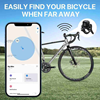 SMART TAG MILI κουδούνι ποδηλάτου με smart tag MiTag Duo, iOS & Android, Bluetooth tracker, μαύρο/λευκό