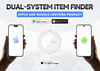 SMART TAG MILI κουδούνι ποδηλάτου με smart tag MiTag Duo, iOS & Android, Bluetooth tracker, μαύρο/λευκό