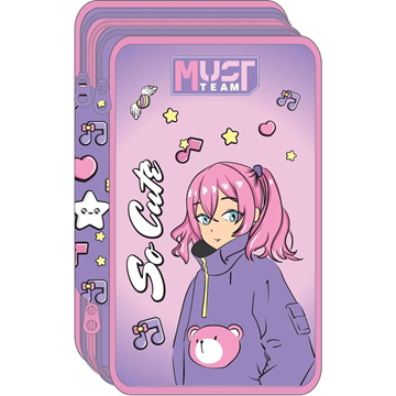 ΚΑΣΕΤΙΝΑ MUST TEAM 12x6x19.5 εκ. ΤΡΙΠΛΗ ΓΕΜΑΤΗ SO CUTE 000586737