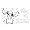 ΜΠΛΟΚ ΖΩΓΡΑΦΙΚΗΣ LILO AND STITCH 23X33cm A4 40Φ ΜΕ ΣΤΕΝΣΙΛ ΚΑΙ ΑΥΤΟΚΟΛΛΗΤΑ 000564983