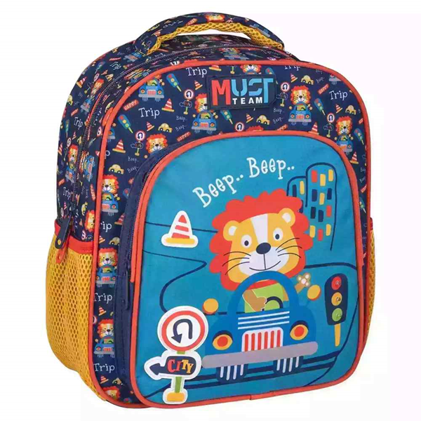 ΤΣΑΝΤΑ ΠΛΑΤΗΣ ΝΗΠΙΟΥ 27Χ10Χ31 2ΘΗΚΗ HAPPY TRIP MUST TEAM 000588224