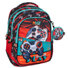 ΤΣΑΝΤΑ ΠΛΑΤΗΣ ΔΗΜΟΤΙΚΟΥ LETS PLAY  3 ΘΗΚΕΣ  32Χ43Χ18cm 000586172