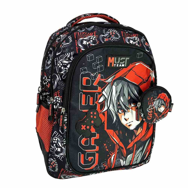 ΤΣΑΝΤΑ ΠΛΑΤΗΣ ΔΗΜΟΤΙΚΟΥ MUST TEAM GAMER 3 ΘΗΚΕΣ  32Χ43Χ18cm 000586241