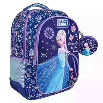 ΤΣΑΝΤΑ ΠΛΑΤΗΣ ΔΗΜΟΤΙΚΟΥ FROZEN CLOSE TO HEART BLUE 3 ΘΗΚΕΣ  32Χ43Χ18cm 000564792