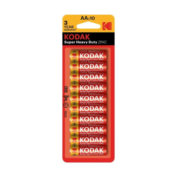 ΜΠΑΤΑΡΙΕΣ KODAK 10ΧΑΑ  1,5V SUPER HEAVY DUTY ZINC R03