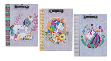 ΠΙΝΑΚΙΔΑ ΠΙΑΣΤΡΑ ΧΑΡΤΙΝΗ ΜΟΝΗ Α4 UNICORN 2021