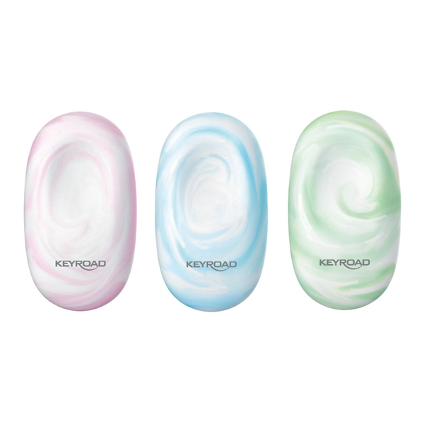 ΓΟΜΟΛΑΣΤΙΧΑ KEYROAD SOFT TIP MARBLE 3 ΧΡΩΜΑΤΑ 1X3X5EK. KR-972918