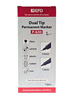 ΜΑΡΚΑΔΟΡΟΣ ΔΙΑΦΑΝΕΙΩΝ EFO DUAL TIP 0.4-1.0mm ΜΠΛΕ P-630