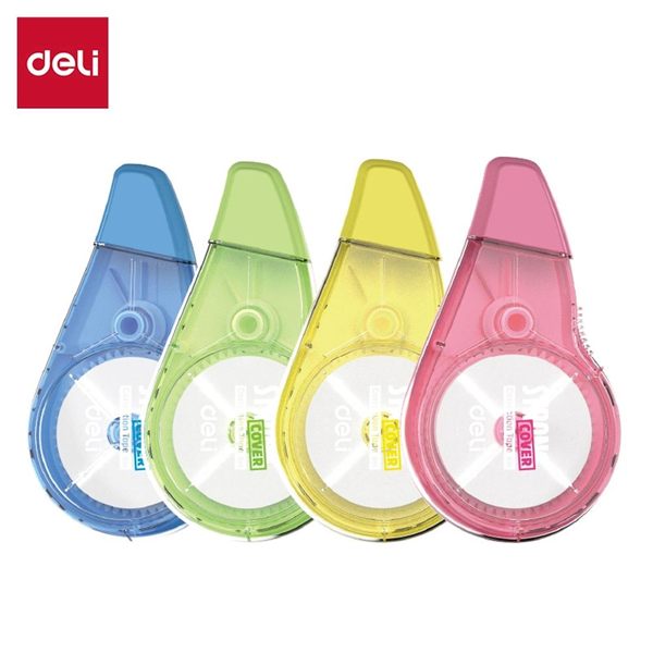 ΔΙΟΡΘΩΤΙΚΟ DELI STRONG COVERGAE ΤΑΙΝΙΑ 5mm Χ 20m  Νο H366 ΔΙΑΦΟΡΑ ΧΡΩΜΑΤΑ