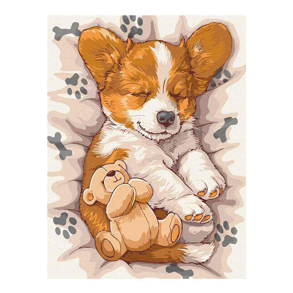 ΖΩΓΡΑΦΙΚΗ ΣΕ ΚΑΜΒΑ IDEYKA 30X40ΕΚ. ΝΥΣΤΑΓΜΕΝΟΣ ΣΚΥΛΑΚΙ 306300