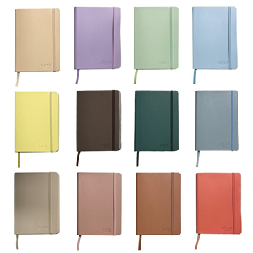 ΣΗΜΕΙΩΜΑΤΑΡΙΟ ΜΕ ΛΑΣΤΙΧΟ SKAG 13Χ21εκ.(A5) 64φ. ΔΙΑΦΟΡΑ ΧΡΩΜΑΤΑ ΜΑΛΑΚΟ ΕΞΩΦΥΛΛΟ