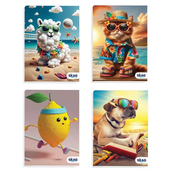 ΤΕΤΡΑΔΙΟ ΚΑΡΦΙΤΣΑ 17Χ25  FROZEN 40Φ 2ΣΧ.