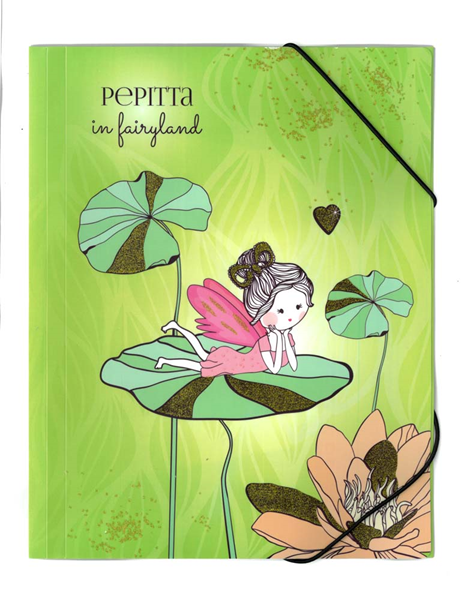 ΝΤΟΣΙΕ ΛΑΣΤΙΧΟ PEPITTA 25Χ35EK. ΠΛΑΣΤΙΚΟ ΜΕ GLITTER ΝΟΥΦΑΡΟ 41093