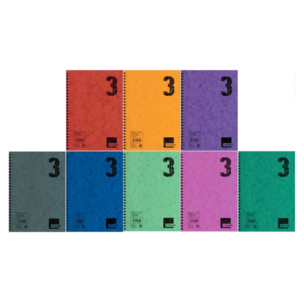 ΜΠΛΟΚ-ΤΕΤΡΑΔΙΟ ΣΗΜΕΙΩΣΕΩΝ ΔΙΠΛΟ ΣΠΙΡΑΛ AG 10.5X14.8εκ. 60Φ ΘΕΜΑΤΑ 4 ΔΙΑΦΟΡΑ ΧΡΩΜΑΤΑ 40583