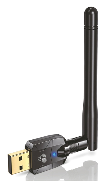 ΑΝΤΑΠΤΟΡΑΣ BLUETOOTH POWERTECH USB Bluetooth 5.4 αντάπτορας PT-1385 με εμβέλεια έως 100m