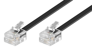 ΚΑΛΩΔΙΟ ΤΗΛΕΦΩΝΟΥ 2M/4pin ΜΑΥΡΟ POWERTECH CAB-T008