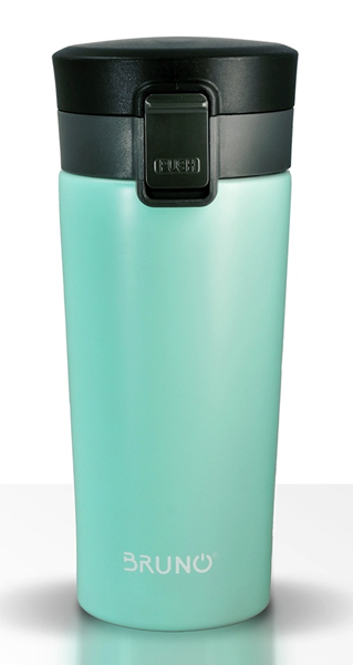 ΘΕΡΜΟΣ BRUNO BRN-0071, με κλείδωμα, anti-slip, 400ml,γαλάζιο