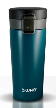 ΘΕΡΜΟΣ BRUNO BRN-0072, με κλείδωμα, anti-slip, 400ml, μπλε