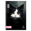 ΤΕΤΡΑΔΙΟ ΣΠΙΡΑΛ MONO SALKO KITTIE 17X25 60Φ ΘΕΜΑΤΑ 2 5802