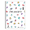 ΤΕΤΡΑΔΙΟ ΣΠΙΡΑΛ MONO SALKO  FRIENDS CENTRAL PERK  B5 17X25 60Φ-120σελ. ΘΕΜΑΤΑ 2 7292