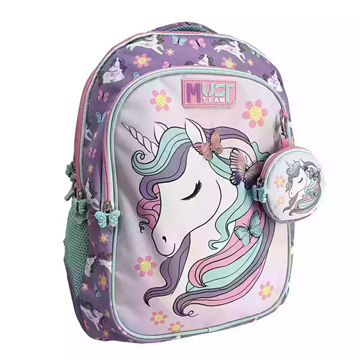 ΤΣΑΝΤΑ ΠΛΑΤΗΣ ΔΗΜΟΤΙΚΟΥ Must Team Lovely Unicorn 3 ΘΗΚΕΣ  32x18x43 εκ. 000586281