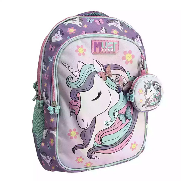 ΤΣΑΝΤΑ ΠΛΑΤΗΣ ΔΗΜΟΤΙΚΟΥ Must Team Lovely Unicorn 3 ΘΗΚΕΣ  32x18x43 εκ. 000586281
