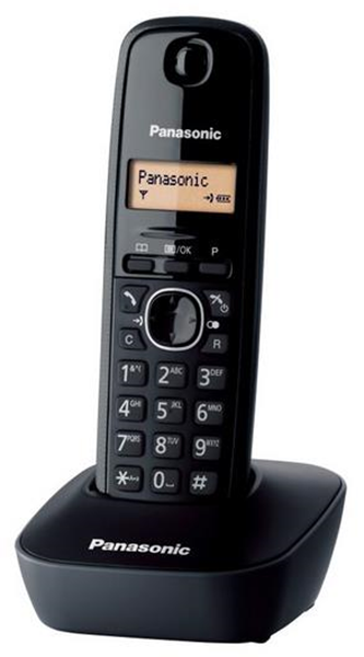 ΤΗΛΕΦΩΝΟ ΑΣΥΡΜΑΤΟ PANASONIC KX-TG1611 ΜΑΥΡΟ