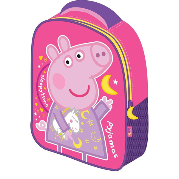 ΤΣΑΝΤΑ ΠΛΑΤΗΣ ΝΗΠΙΟΥ 27Χ10Χ32ΕΚ. 1ΘΗΚΗ PEPPA PIG ROZ  000482842