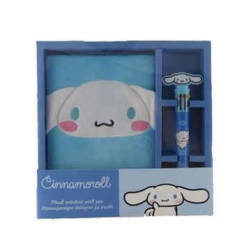 ΣΗΜΕΙΩΜΑΤΑΡΙΟ ΛΟΥΤΡΙΝΟ ΜΕ ΣΤΥΛΟ ΣΕΤ ΔΩΡΟΥ CINNAMOROLL 000490136