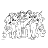 ΜΠΛΟΚ ΖΩΓΡΑΦΙΚΗΣ MUST TEAM LITTLE PONY 23X33cm A4 40Φ ΜΕ ΣΤΕΝΣΙΛ ΚΑΙ ΑΥΤΟΚΟΛΛΗΤΑ 000483144