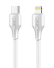 ΚΑΛΩΔΙΟ LDNIO καλώδιο Lightning σε USB-C LC122I, 30W PD, 2m, λευκό