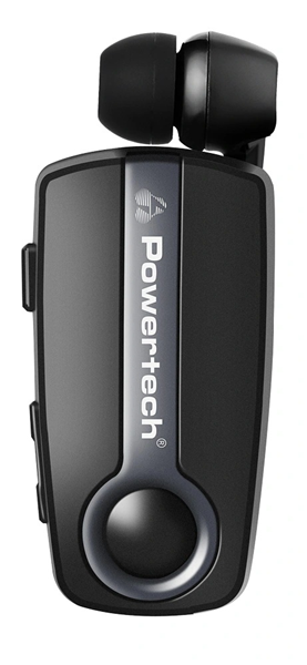 ΑΚΟΥΣΤΙΚΑ BLUETOOTH POWERTECH Klipp 2 PT-998, multipoint, BT V5.1, γκρι,battery 100mAH