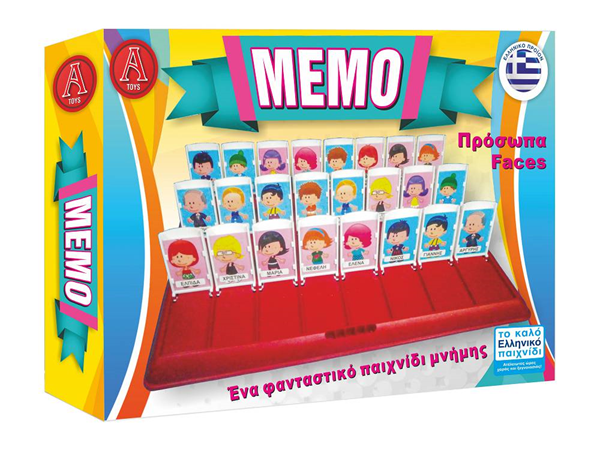 ΕΚΠΑΙΔΕΥΤΙΚΟ ΠΑΙΧΝΙΔΙ ΜΕΜΟ ΠΡΟΣΩΠΑ ARGY TOYS 0803