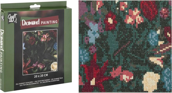 ΚΑΤΑΣΚΕΥΕΣ DIAMOND PAINTING ΛΟΥΛΟΥΔΙΑ 20Χ20ΕΚ