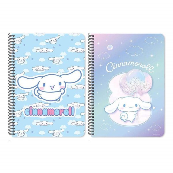 ΤΕΤΡΑΔΙΟ ΣΠΙΡΑΛ 17Χ25 2ΘΕΜ 60Φ CINAMOROLL 2ΣΧ. 000490187 2025