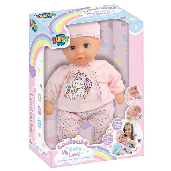 ΜΩΡΟ LOULOUKA 35EK. LUNA TOYS ME ΑΞΕΣΟΥΑΡ ΚΑΙ ΗΧΟ 000622796