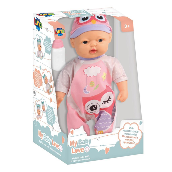ΜΩΡΟ LOULOUKA 37.5EK. LUNA TOYS ME ΑΞΕΣΟΥΑΡ ΚΑΙ ΗΧΟ 000622801