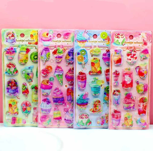 ΑΥΤΟΚΟΛΛΗΤΑ ΝΕΡΟΥ  ΣΕ ΚΑΡΤΑ 10Χ25ΕΚ. ΔΙΑΦΟΡΑ ΣΧΕΔΙΑ 13-1515