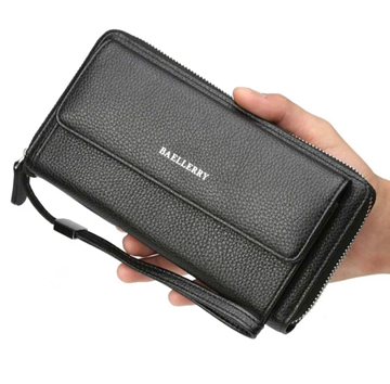 ΤΣΑΝΤΑΚΙ ΧΕΙΡΟΣ ΣΥΝΘΕΤΙΚΟ ΔΕΡΜΑ  ΚΑΦΕ-ΜΑΥΡΟ  21Χ11Χ5εκ.  10-5515